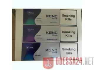 Продам сигареты KENO (жвачка, черника, яблоко-мята) Луцк